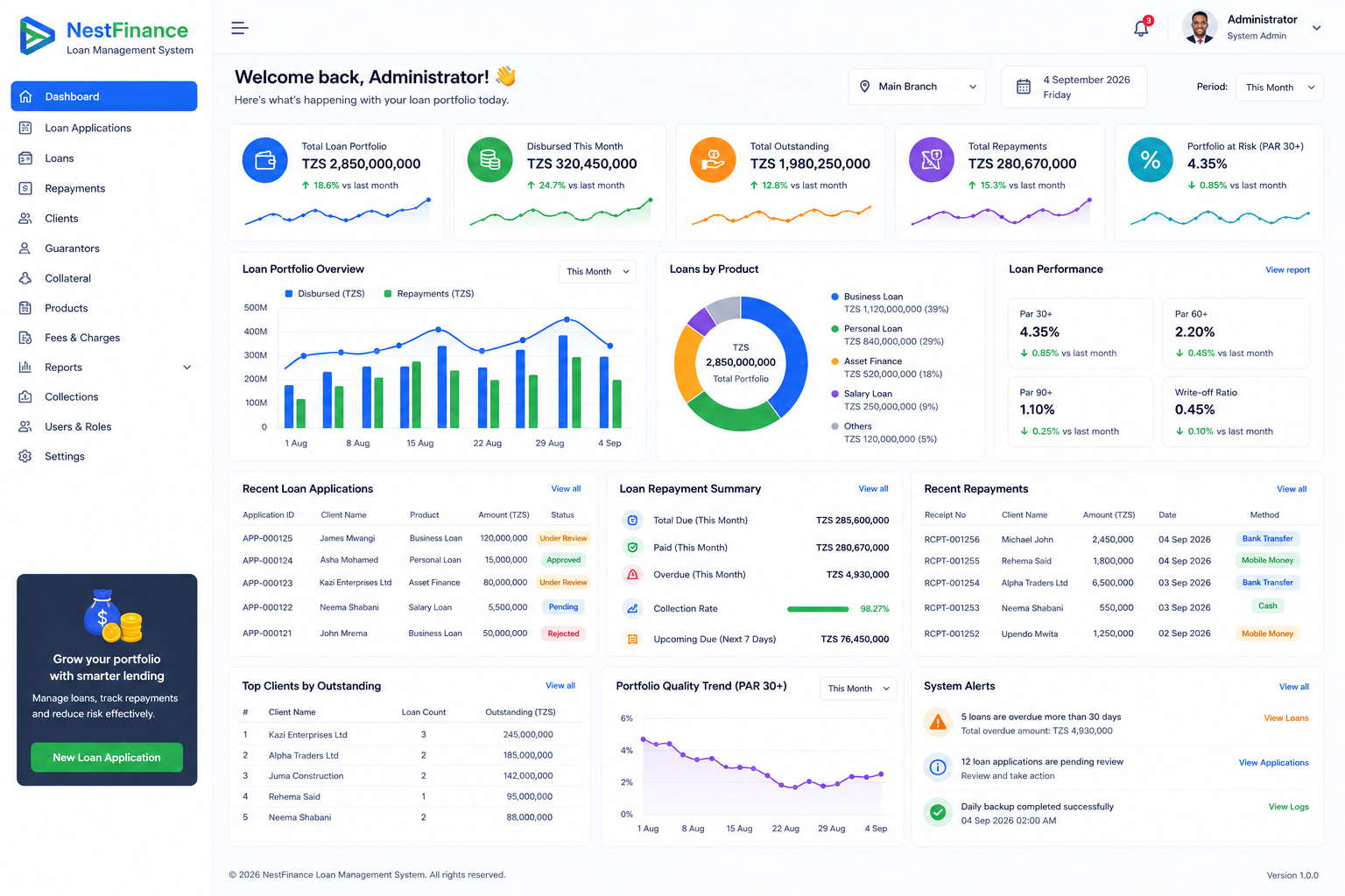 NestFinance product photo